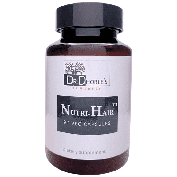 Nutri-Hair  Hair Growth Supplement, MD-Made, 100% Ayurvedic, Vegan 90 Ct