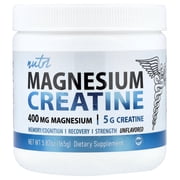 Nutri Magnesium Creatine, Unflavored, 5.82 oz 165 g