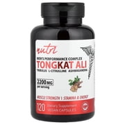 Nutri Mens Performance Complex Tongkat Ali, 120 Vegan Capsules