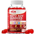 thumbnail image 1 of Nutri Nation Keto ACV Gummies, 1000mg, 3 Ketone Salts, 60 Count, 9-in-1 Supplement, 1 of 8