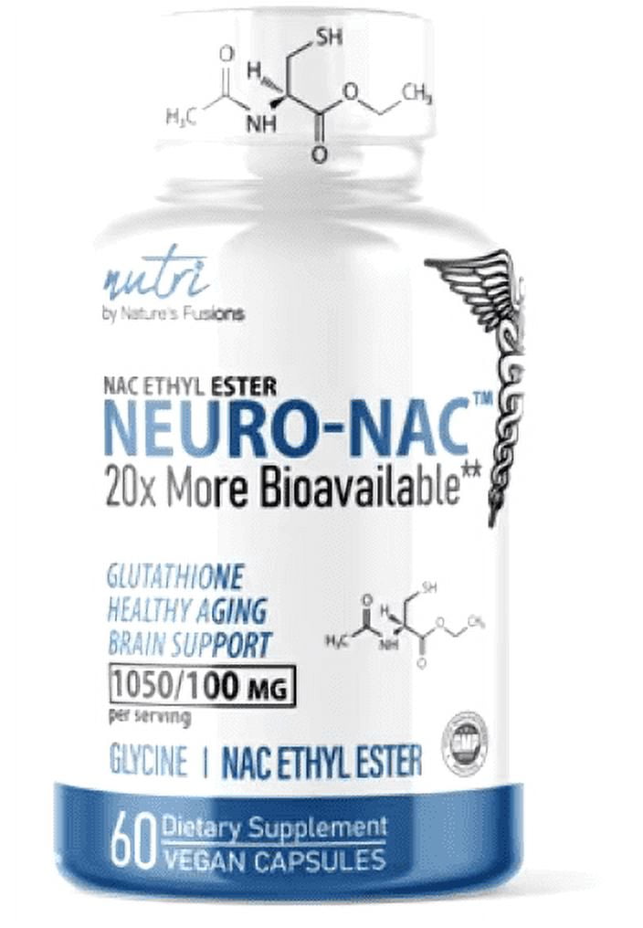 Nutri NeuroNAC NAcetyl LCysteine Ethyl Ester Dietary Supplement