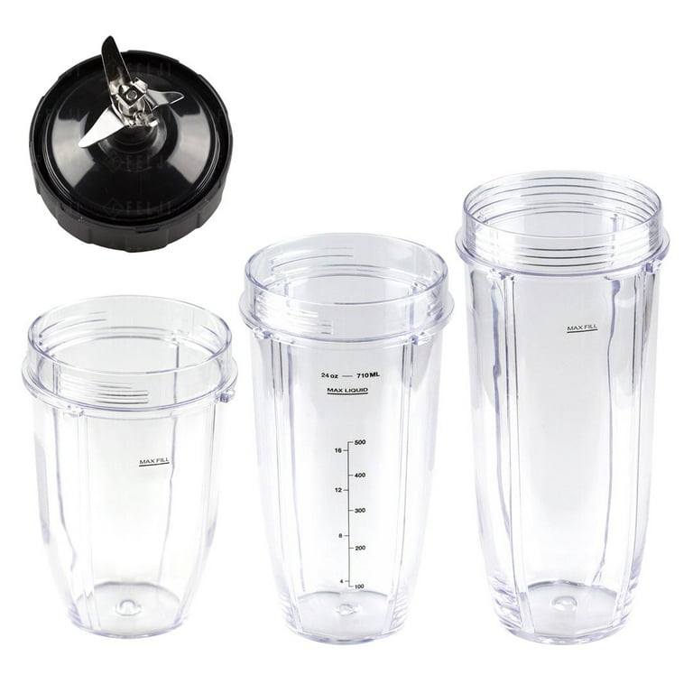 Nutri Ninja 18 24 32 oz Cups with Extractor Blade Replacement