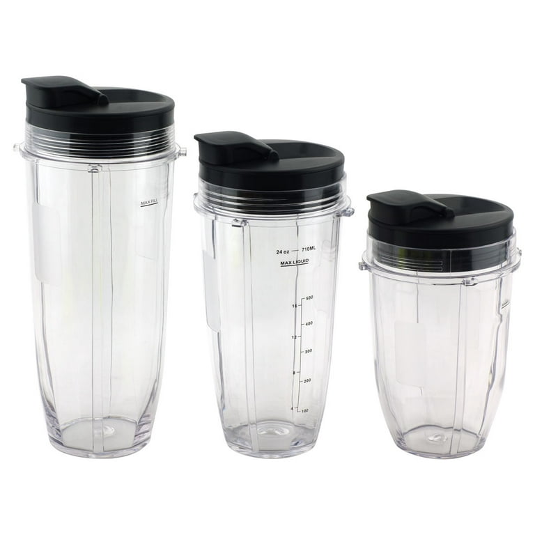 18 oz Cup with Spout Lid Replacement for Nutri Ninja BlendMax Duo with Auto-iQ Boost, Parts 427KKU450 528KKUN100