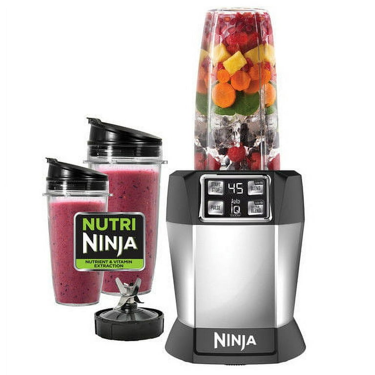 NEW Nutri Ninja Auto-iQ BL482 1000W Professional Digital Pulse Blender  Extractor 