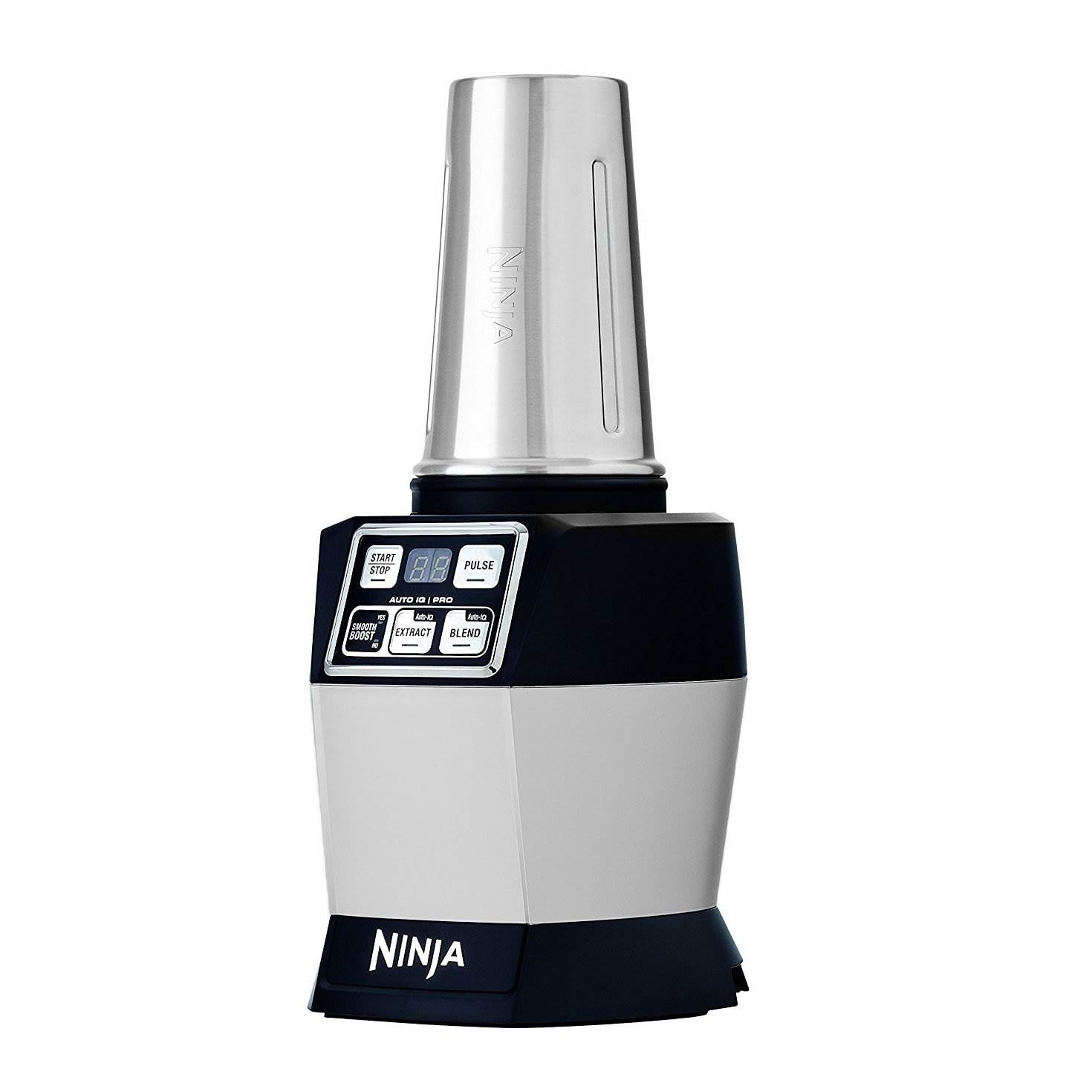Reviews for NINJA Nutri Blender Pro Silver 24 oz. with 2 Speed Auto iQ,  1100 Peak Watt, Personal Blender (BN401)