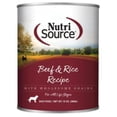 thumbnail image 1 of Nutri Source 872740 12.3 oz Beef & Rice Canned Dog Food - Pack of 12, 1 of 8