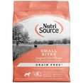 thumbnail image 1 of Nutri Source 125129 12 lbs Grain Free Small Bites Seafood Select Dog Food - MP80, 1 of 1