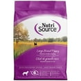 thumbnail image 1 of NutriSource Large Breed Puppy Chicken & Rice Recipe Dog Food 12 lb, 1 of 7