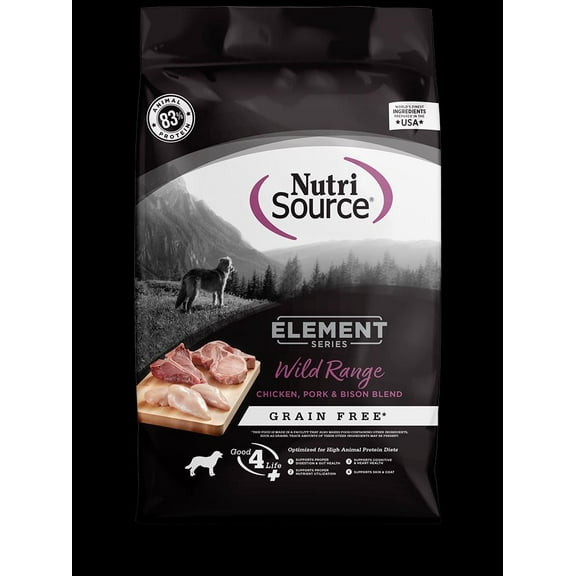 Nutri Source Element Grain Free Wild Range 4 lb
