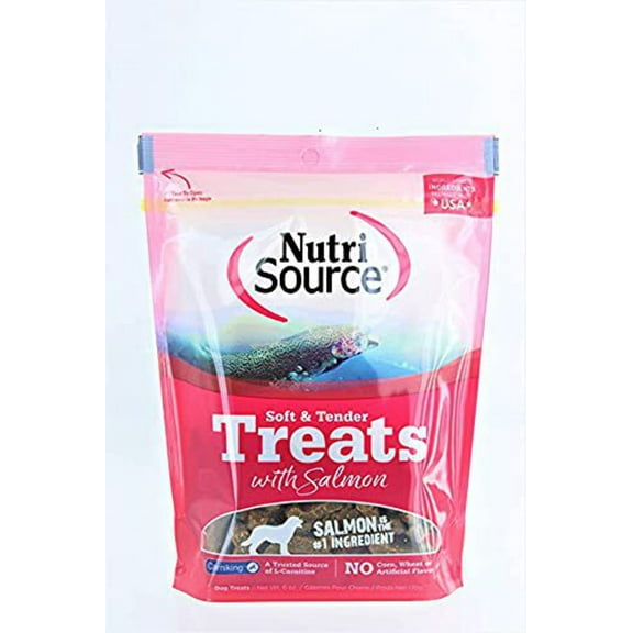 Nutri Source Soft And Tender SalmonTreats 14 Oz