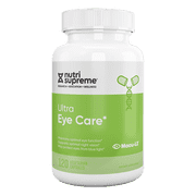 Nutri Supreme Ultra Eye Care with Macu-LZ Lutein & Zeaxanthin, Bilberry, NAC, Alpha Lipoic Acid, Vitamins C & E, Zinc & Copper, 120 Vegetarian Capsules
