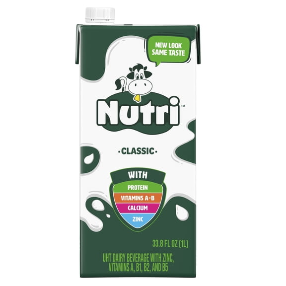 Nutri UHT Shelf-Stable Milk, Unflavored, 33.8 fl oz