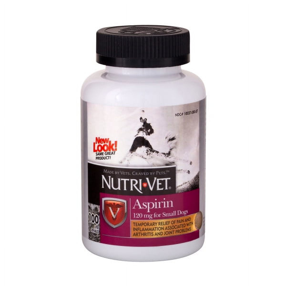 Nutri-Vet Nutritionals K-9 Aspirin (100 tablets; For Small Dogs)