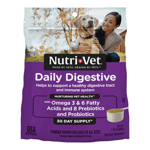 Nutri-Vet Daily Digestive for Dogs - 30 Day Supply