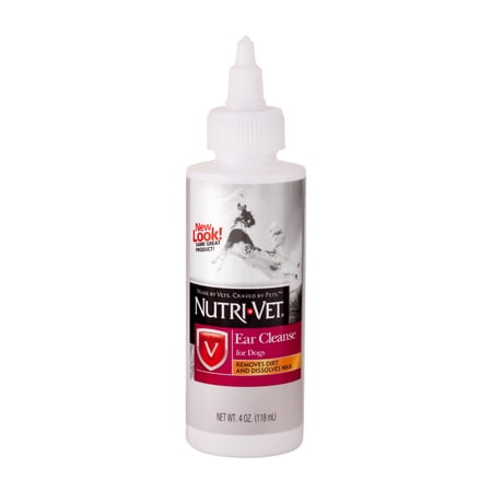 Nutri-Vet Ear Cleanse Liquid for Dogs 4oz
