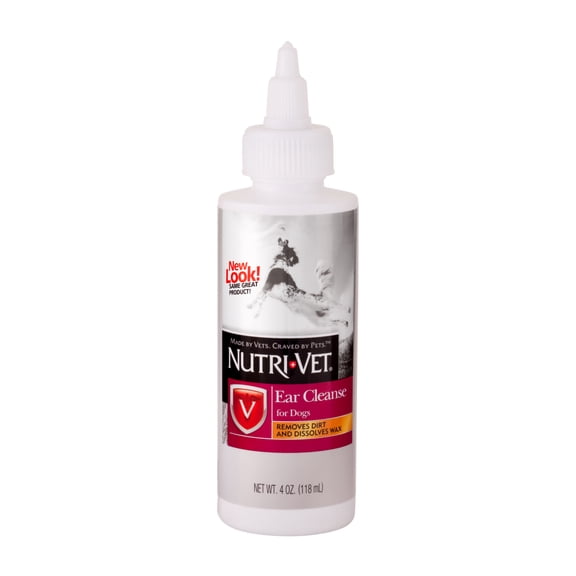 Nutri-Vet Ear Cleanse Liquid for Dogs 4oz