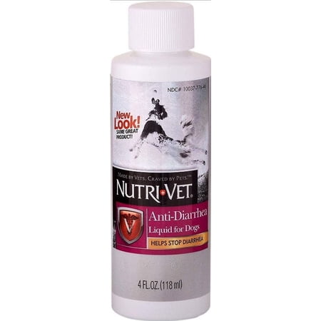 Nutri-Vet Wellness Anti-Diarrhea Liquid 4 oz (3 Pack)