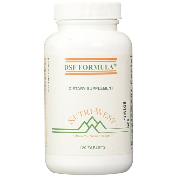 Nutri-West DSF Formula Tablets, 120 Count