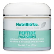 NutriBiotic Advanced Skin Care Peptide Face Crème, 2 Oz