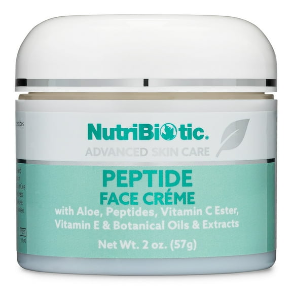 NutriBiotic Advanced Skin Care Peptide Face Crme, 2 Oz