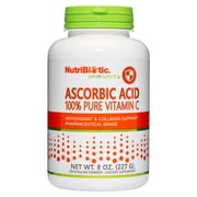 NutriBiotic Ascorbic Acid Vitamin C Antioxidant Support Powder, 8 Ounce
