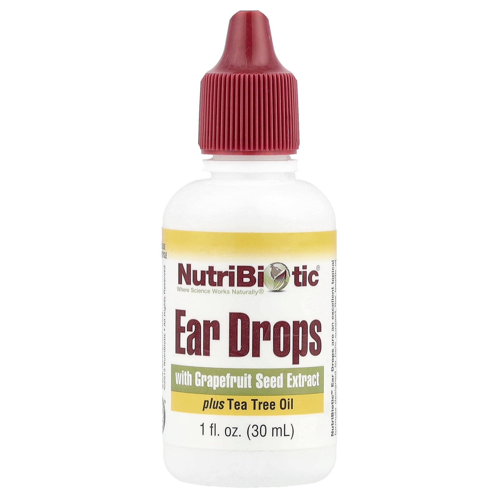 NutriBiotic Ear Drops with GSE, 1 Fluid Ounce