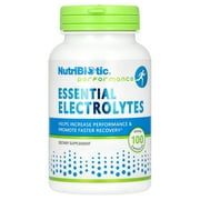 NutriBiotic Essential Electrolytes, 100 Count Capsules
