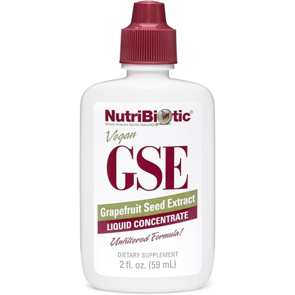 NutriBiotic GSE Grapefruit Seed Extract Liquid Concentrate, 2 Oz..
