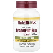 NutriBiotic Grapefruit Seed Extract CapsulesPlus, 90 Count Capsules