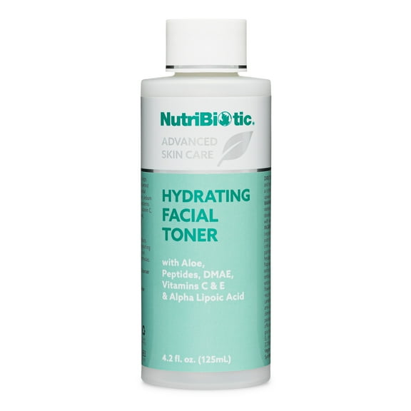 NutriBiotic Advanced Skin Care Hydrating Facial Toner, 4.2 Fl Oz