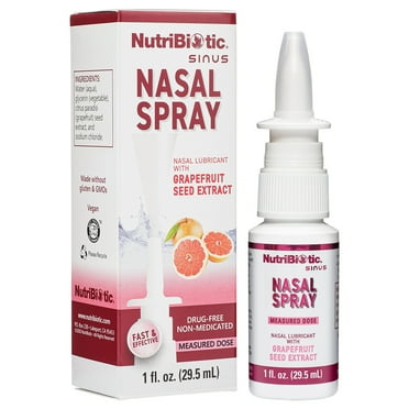 NutriBiotic Nasal Spray with Grapefruit Seed Extract, 1 Fluid Ounce