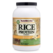 NutriBiotic Vanilla Rice Protein, 3 Lb 1.36kg