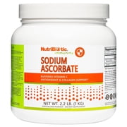 NutriBiotic Sodium Ascorbate, Buffered Vitamin C Powder, 2.2 Lb