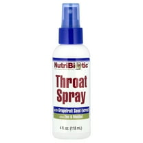 NutriBiotic Throat Spray with GSE, 4 Fluid Ounce