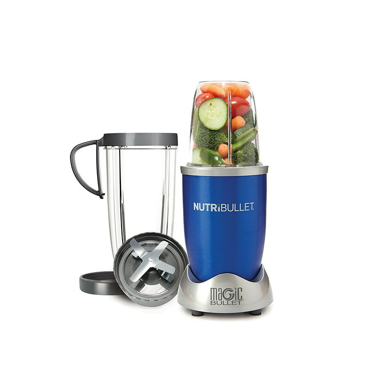 NutriBullet 8-Piece Magic Bullet Superfood Nutrition Extractor, Blue 