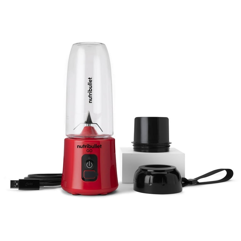 NutriBullet GO Cordless Portable Blender - Red 