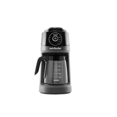 NutriBullet - Brew Choice 12-Cup Coffee Maker and Carafe - Black