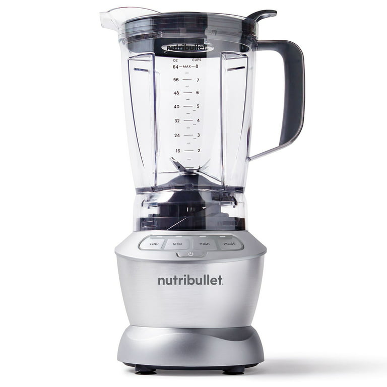 NutriBullet Select 32 oz. 2-Speed Gray Blender with Additional Pitcher and  Lids NB-50200 - The Home Depot