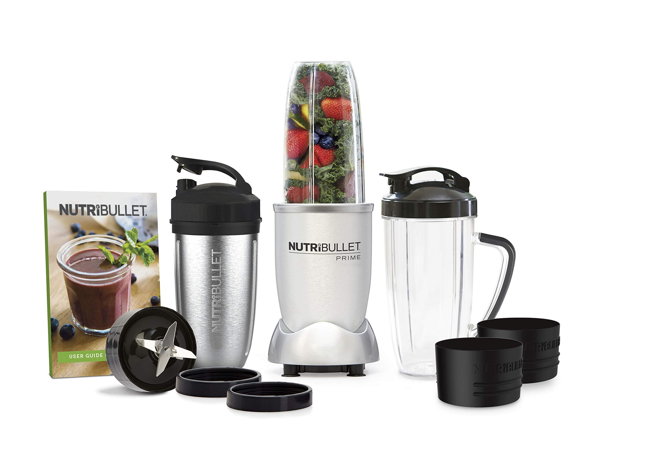 NutriBullet Prime 1000 Watts Smoothie Blender - 12 Piece Set