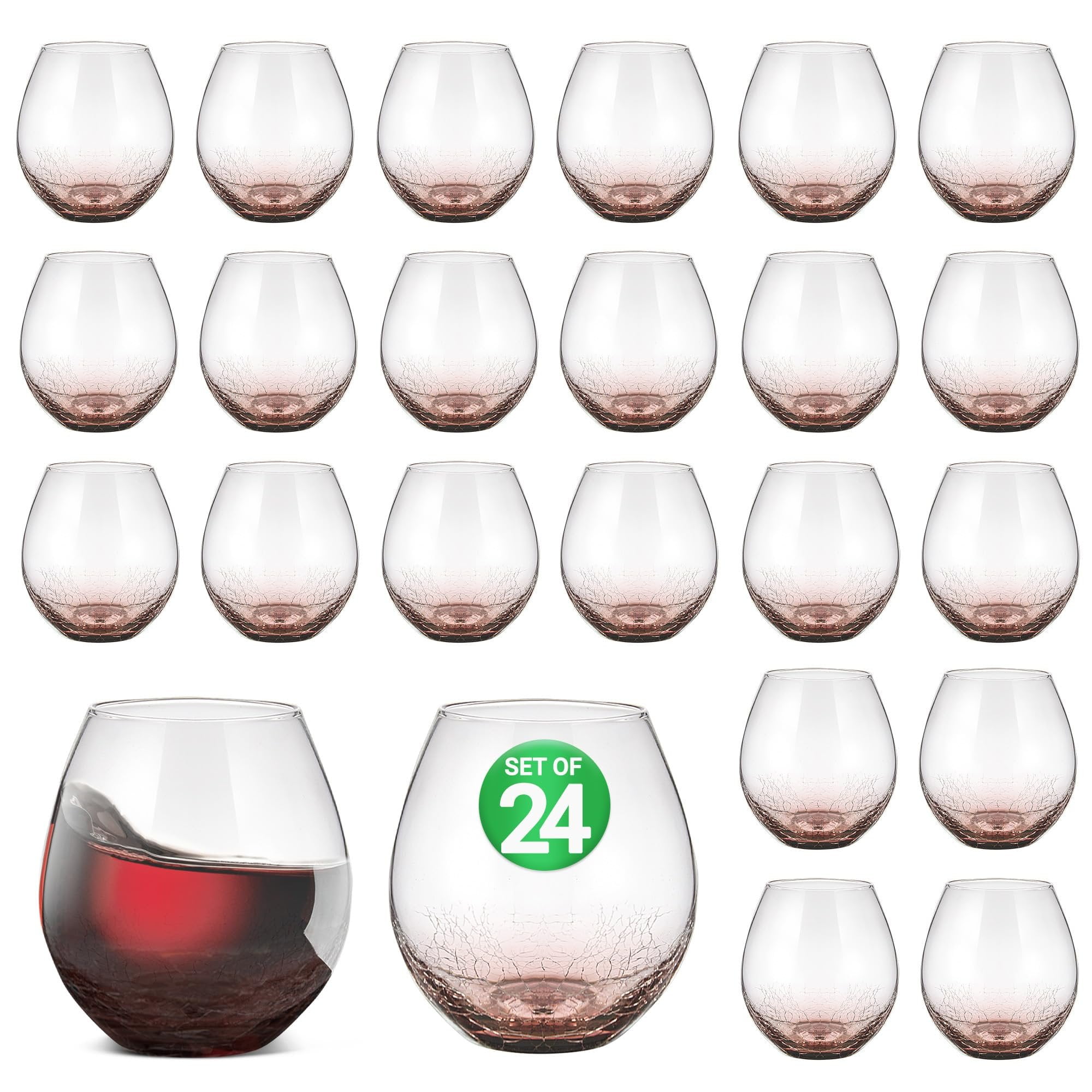 18 oz glass tumblers DEVON