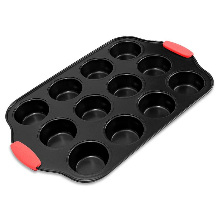 https://i5.walmartimages.com/seo/NutriChef-16-12-Cup-Muffin-Non-Stick-Baking-Pan-Deluxe-Gray-Carbon-Steel-Pan-Red-Silicone-Handles_0c9167fe-3377-48fa-86cf-8e63b950ce98.ca9fdb1f2ad6206d00dca4ef1b5aad58.jpeg?odnHeight=768&odnWidth=768&odnBg=FFFFFF