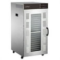 thumbnail image 1 of NutriChef 2000 W 20-Tray Food Dehydrator, Stainless Steel, 1 of 9