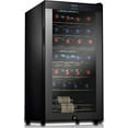 thumbnail image 1 of NutriChef 28Bottle Cooler Dual-Zone Refrigerator, 1 of 6