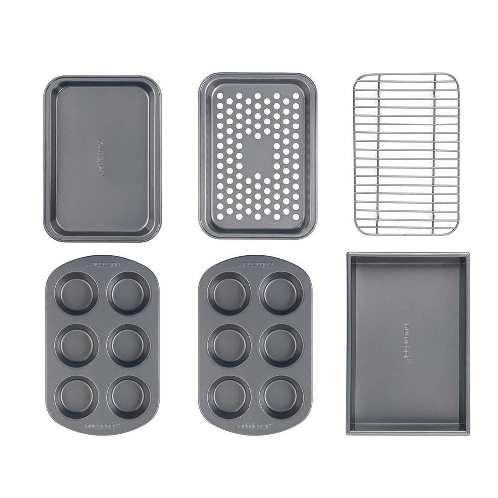 NutriChef 5-Piece Bakeware Set – Premium Non-Stick, Stackable Kitc