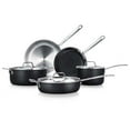 thumbnail image 1 of NutriChef 8‑Piece Stainless Steel Cookware Set, Silver, 1 of 8