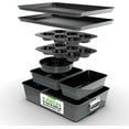 thumbnail image 1 of NutriChef 8-Piece Nonstick Stackable Bakeware Set Baking Tray Set W/ Non-Stick Coating (Gray), 1 of 5