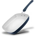 thumbnail image 1 of NutriChef  9.45'' Grill Pan - Non-Stick High-Qualified Kitchen Cookware, 1 of 6