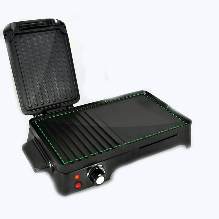 NutriChef Aluminum Electric Griddle Crepe Hot Plate Cooktop Press Grill