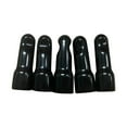 thumbnail image 1 of NutriChef Beer Keg Faucet Rubber Caps - 5 Pcs Homebrew Stuff Draft Faucet Keg Cap, Black, 1 of 4