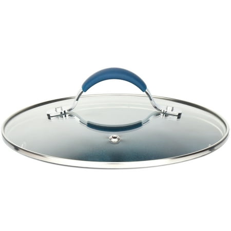 NutriChef Dutch Oven Pot Lid - See-Through Tempered Glass Lids Works with Model: NCCW11PUR